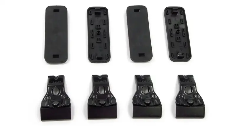 Rhino-Rack Dk383 Pad Clamp Kit – Universal Mounting Solution For Rhino 2500 Roof Rack Systems 1