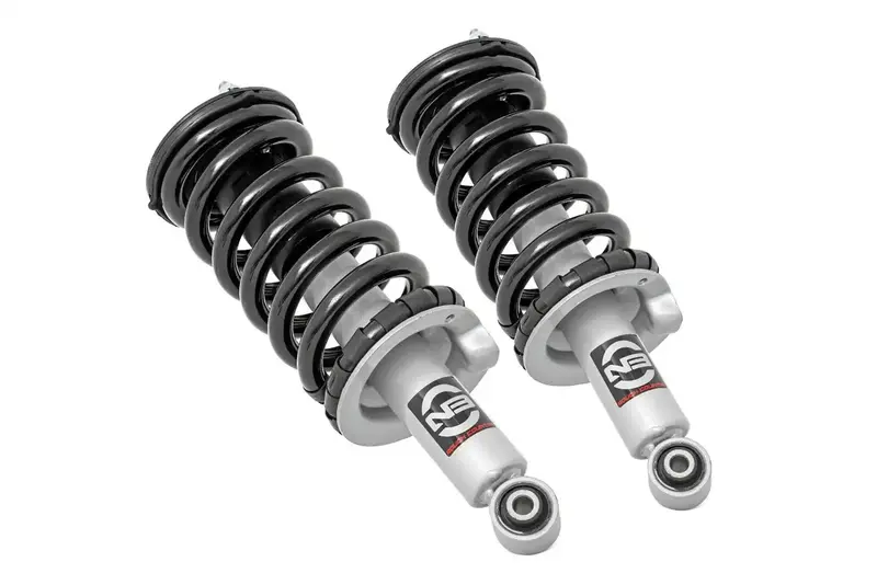 Rough Country 2-Inch Front Leveling Strut Kit – Precision-Engineered Lift For Improved Stance And Clearance 1
