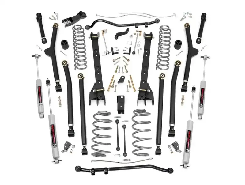 Rough Country X-Series 4-Inch Suspension Lift Kit – Includes Shocks, Model #66330 1