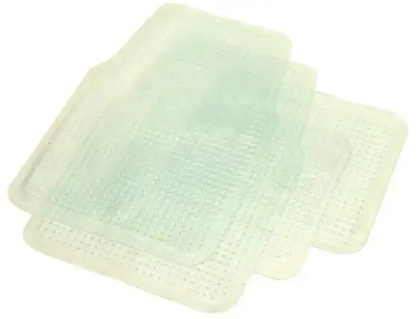 Rubberqueen 70611 Telstar Vinyl Floor Mat Set – 4-Piece, Black 1