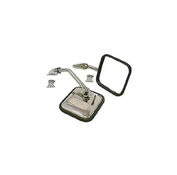 Rugged Ridge 11005.01 Adjustable Mirror Kit – Universal Mount Design 1
