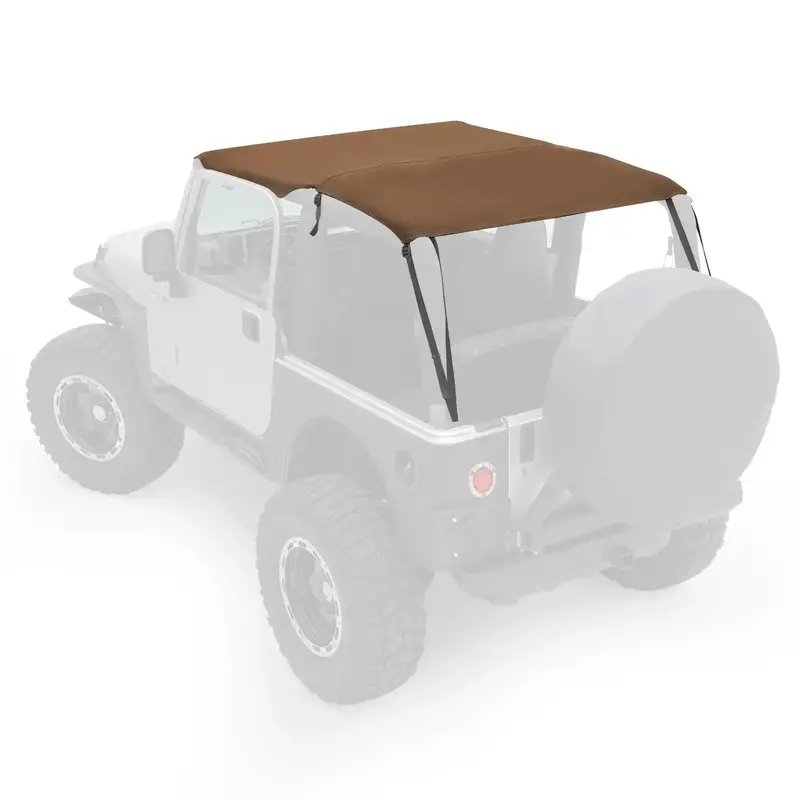 Smittybilt Extended Soft Top In Denim Spice For Jeep Wrangler Tj (1997–2006) 1