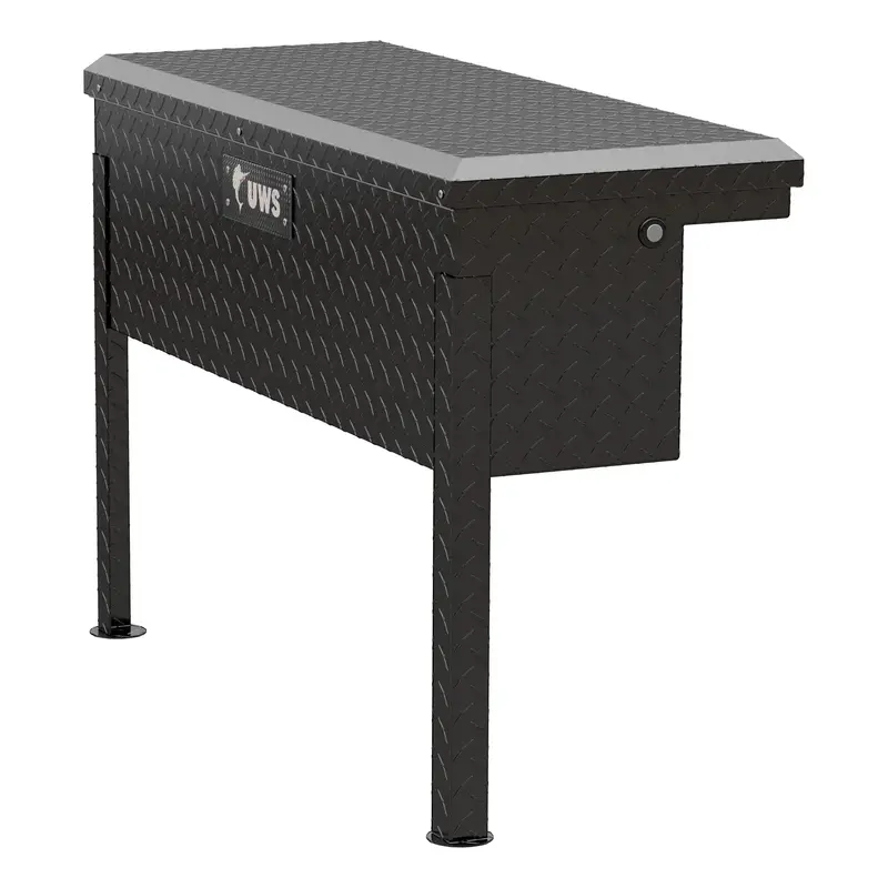 Uws Tbsm-36-Lp-Blk - Gloss Black Aluminum 36 Truck Side Tool Box, Low Profile (Ltl Shipping Only) 1