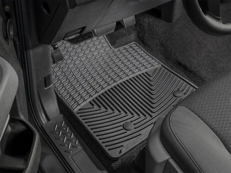 Weathertech All-Weather Floor Mats – Rear Set, Black, Model W532 1