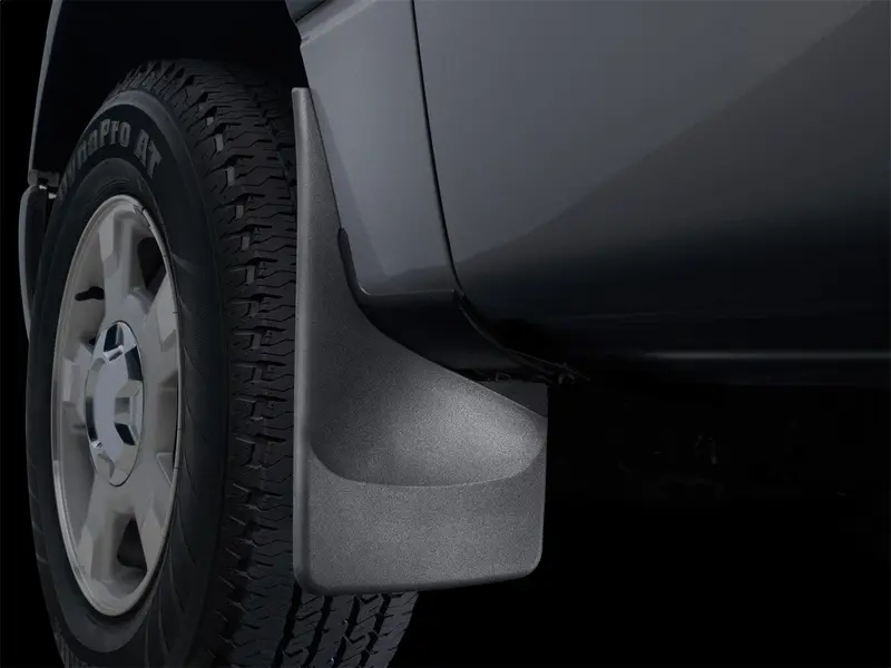 Weathertech No-Drill Digitalfit Mud Flaps – Precision-Fit Black Protection 1