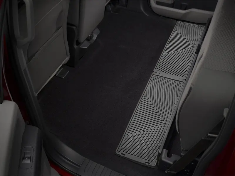 Weathertech W356 All-Weather Rear Floor Mats With Extended Under-Seat Coverage 1