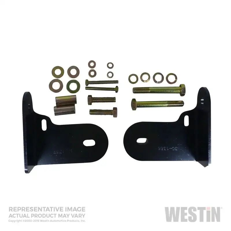 Westin Safari Bull Bar Mount Kit – Black Finish, Part Number 30-1005 1